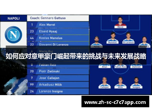 如何应对意甲豪门崛起带来的挑战与未来发展战略